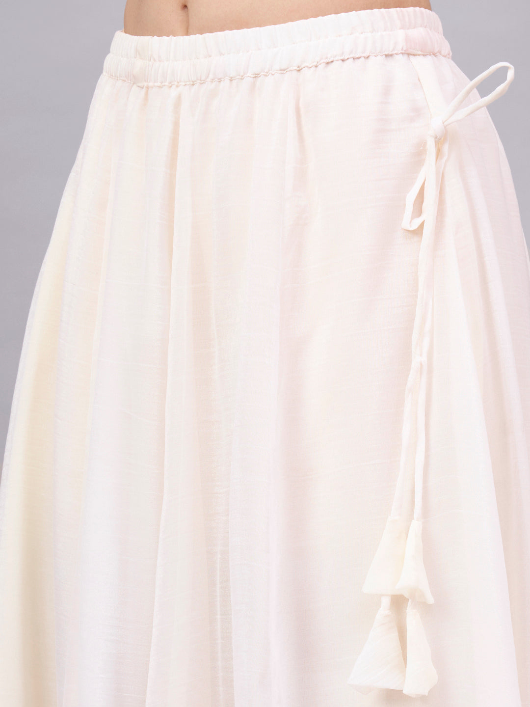 Red Ombre Flowy Skirt