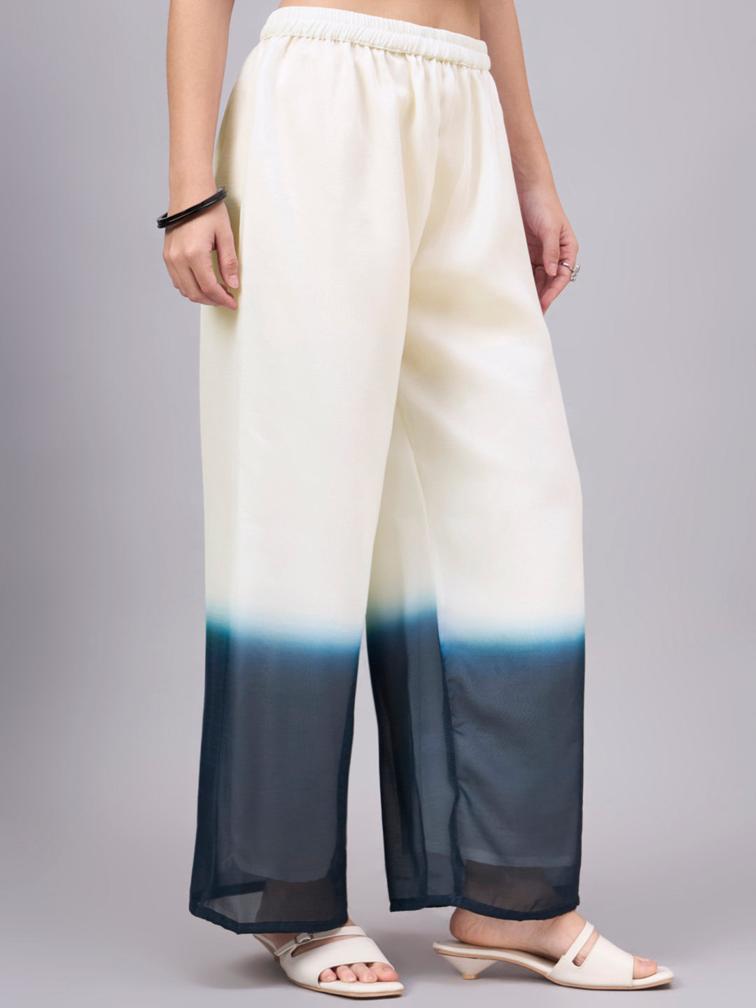Women’s Blue Ombre Palazzo Pants