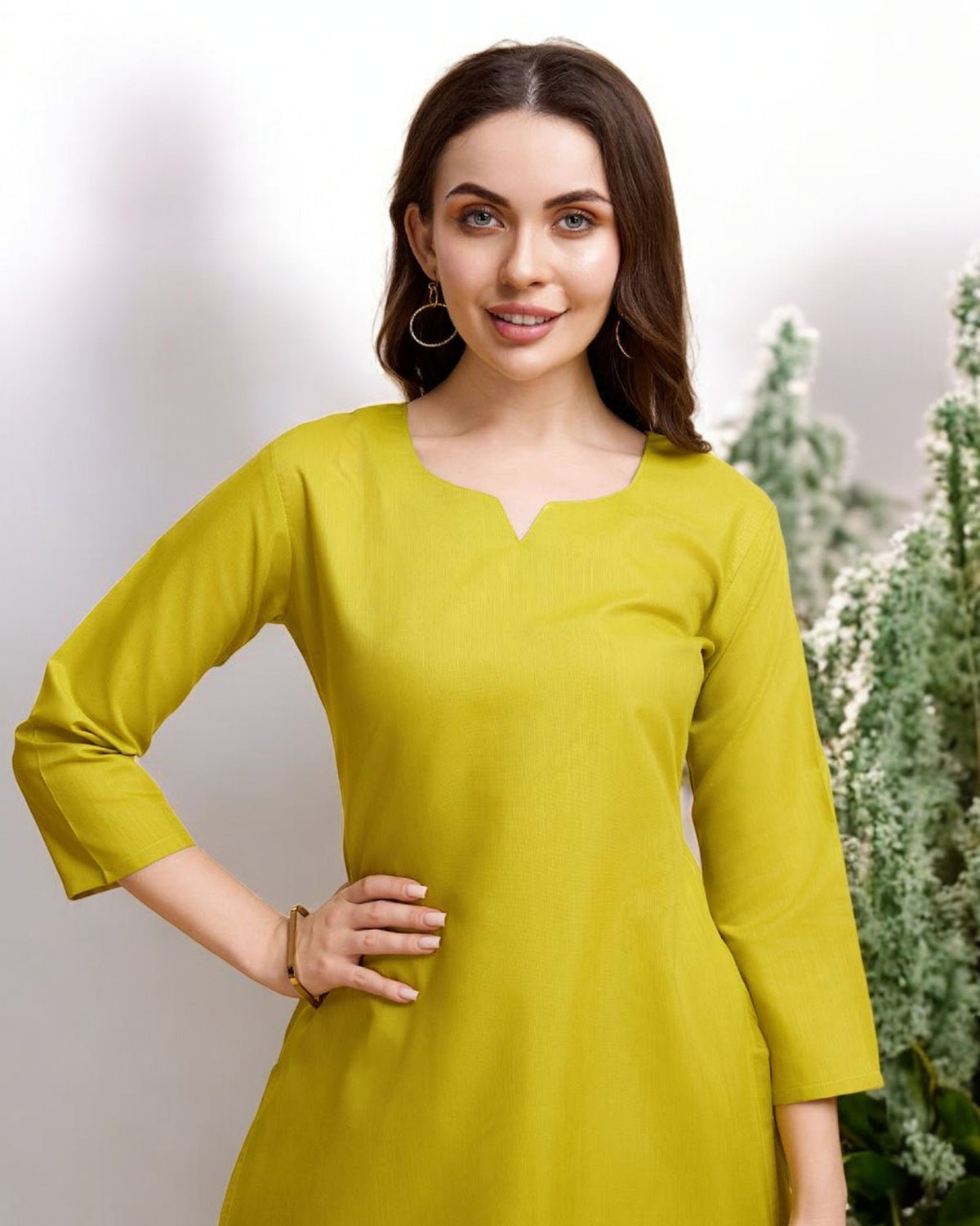 Parrot Straight Kurta Set for Women