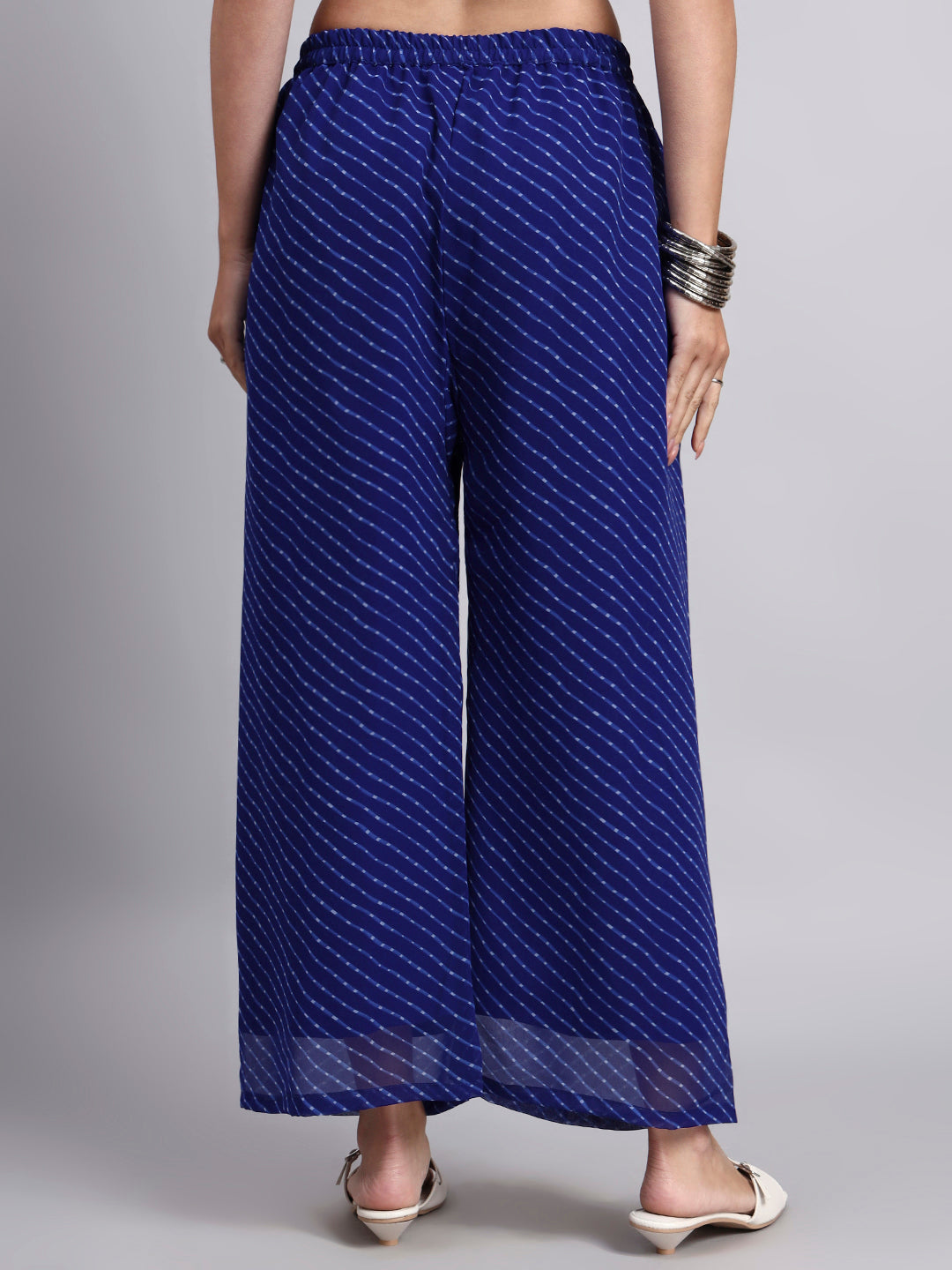 Women’s Black Flared Palazzo Pants