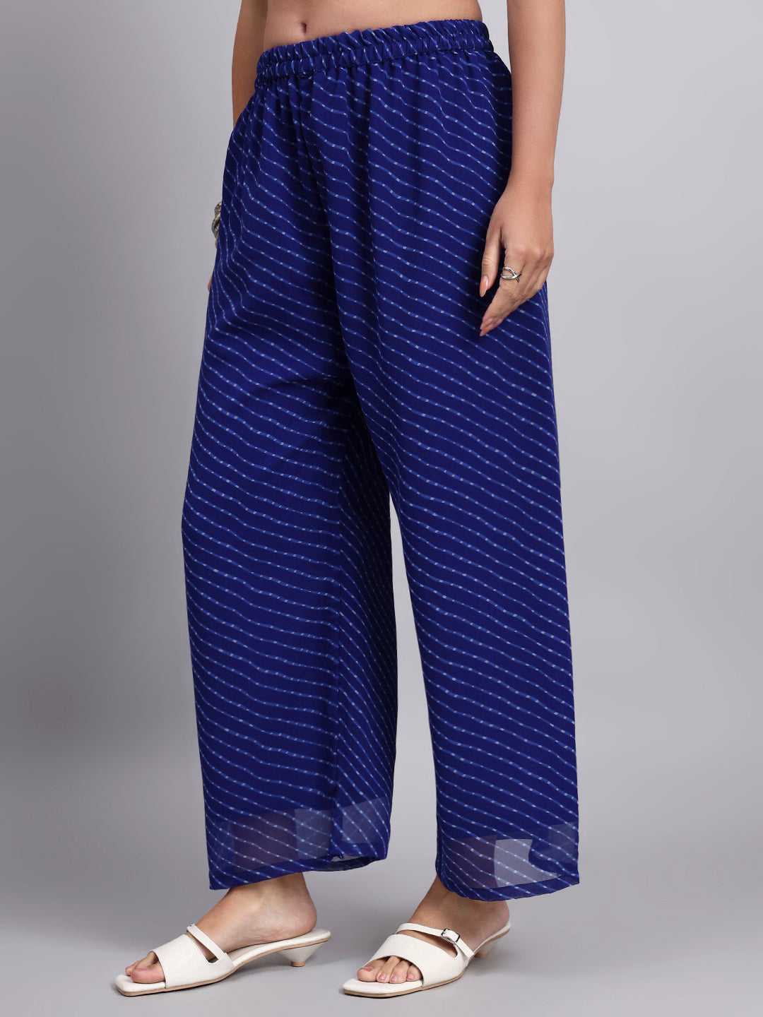 Women’s Black Flared Palazzo Pants