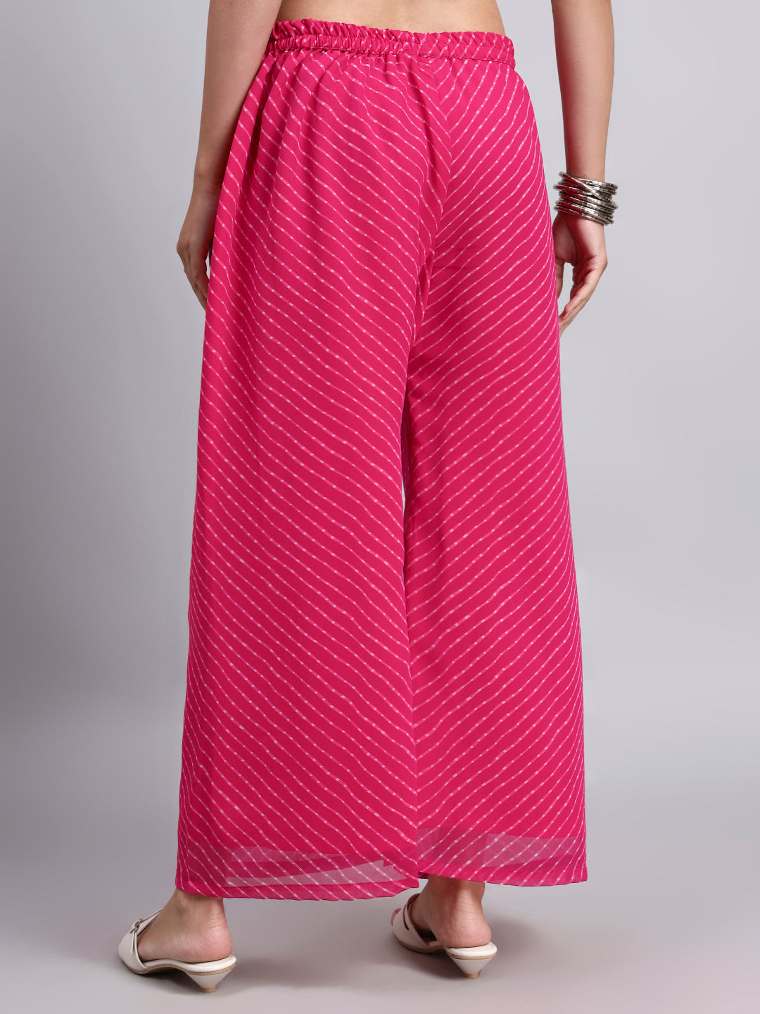 Women’s Black Flared Palazzo Pants