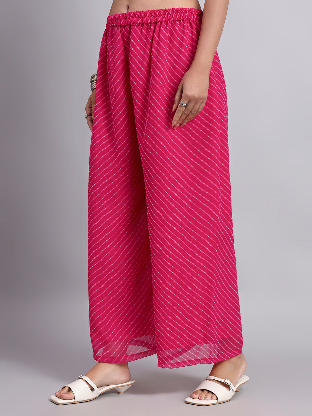 Women’s Black Flared Palazzo Pants