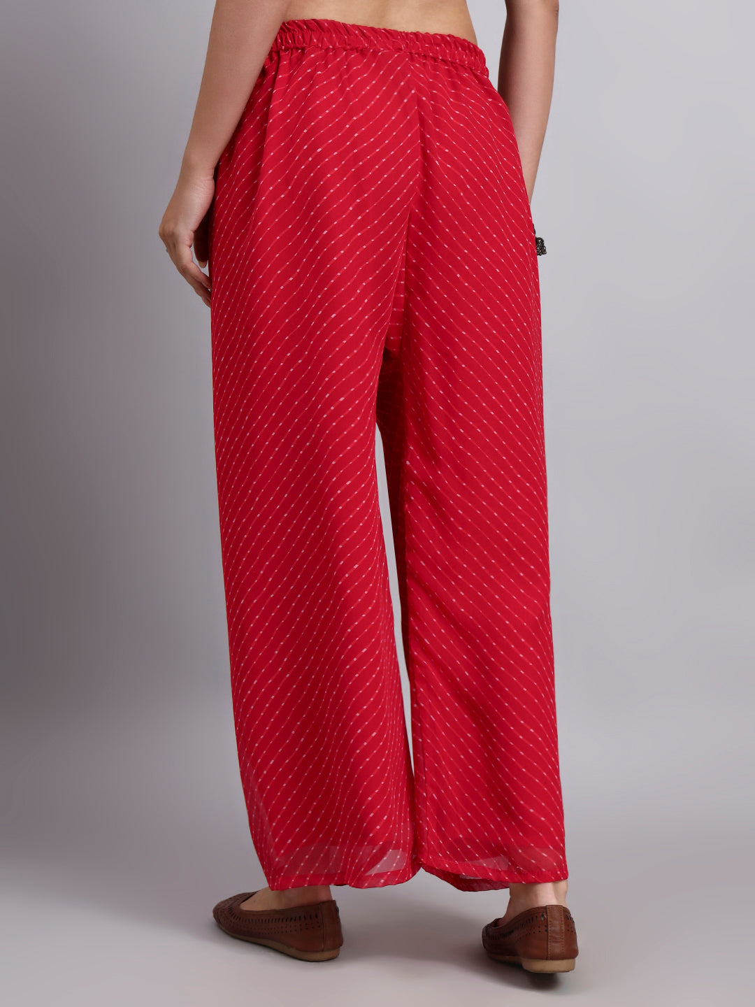 Women’s Black Flared Palazzo Pants