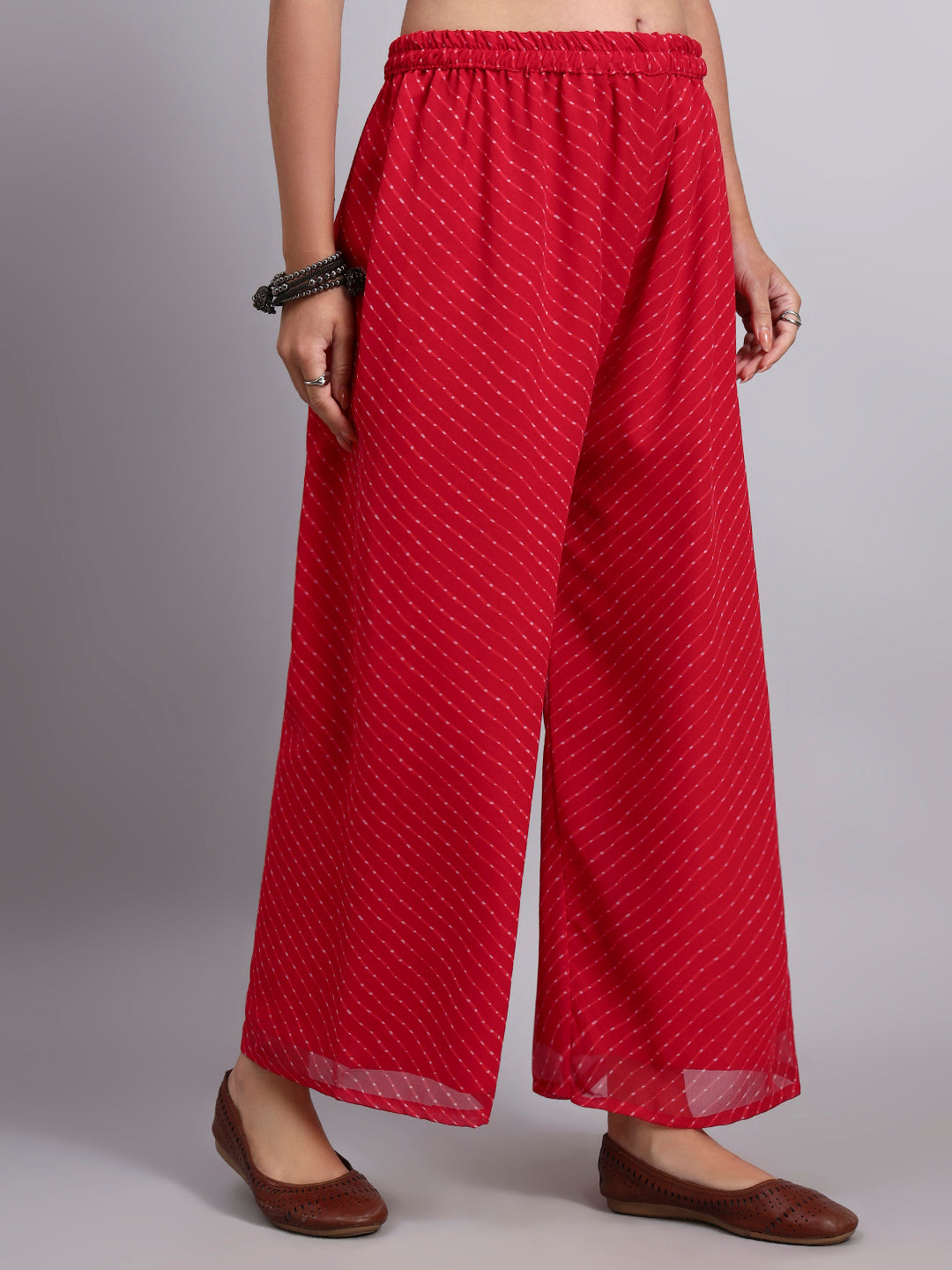 Women’s Black Flared Palazzo Pants