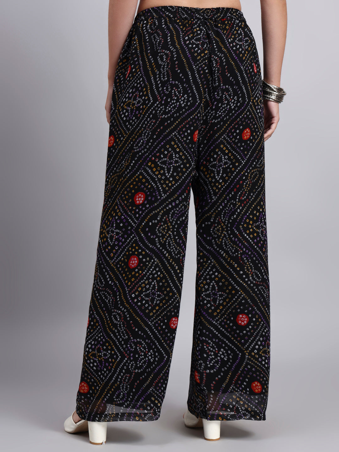Women’s Bandhani Printed Palazzo Pants
