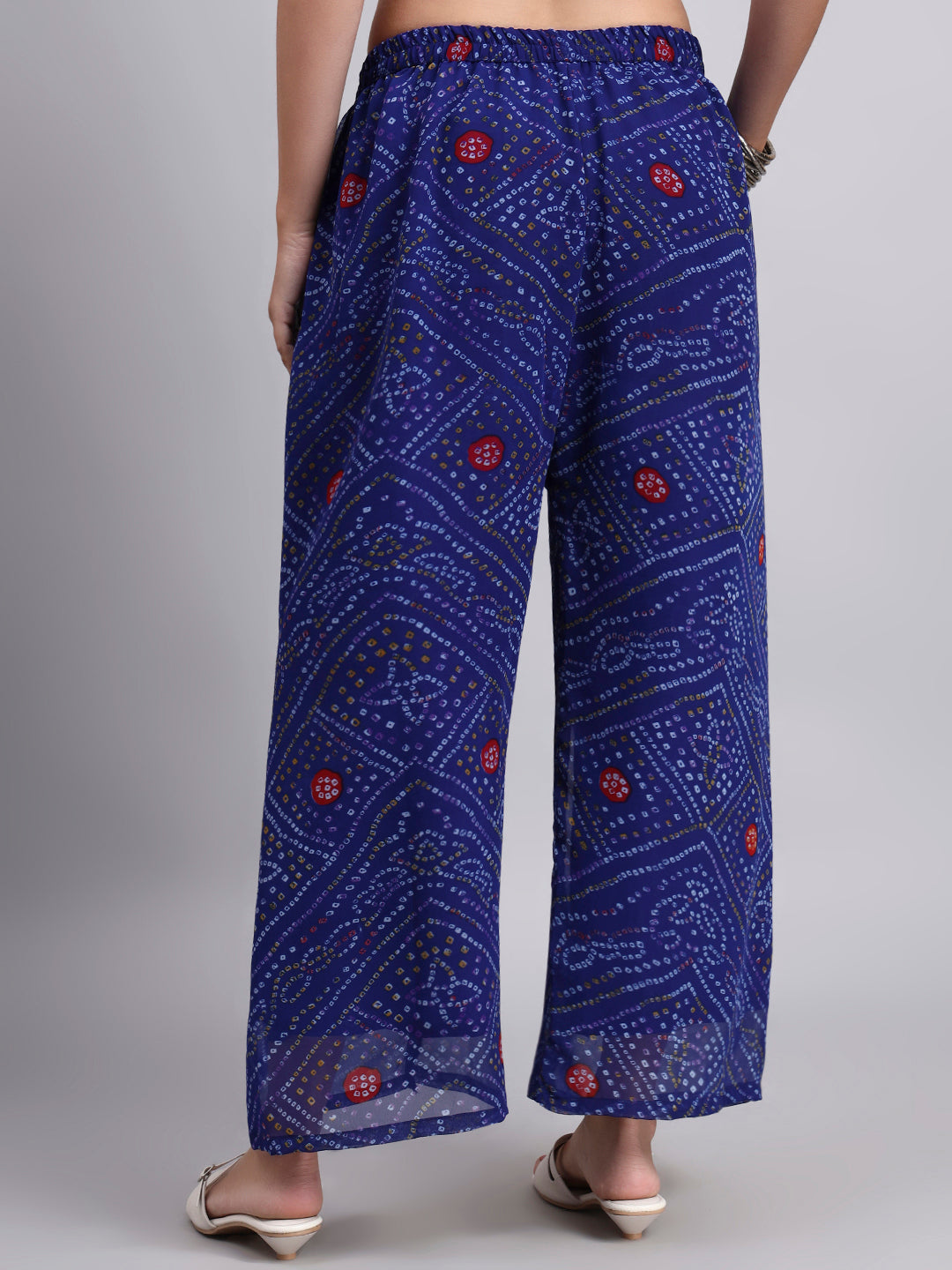 Women’s Bandhani Printed Palazzo Pants