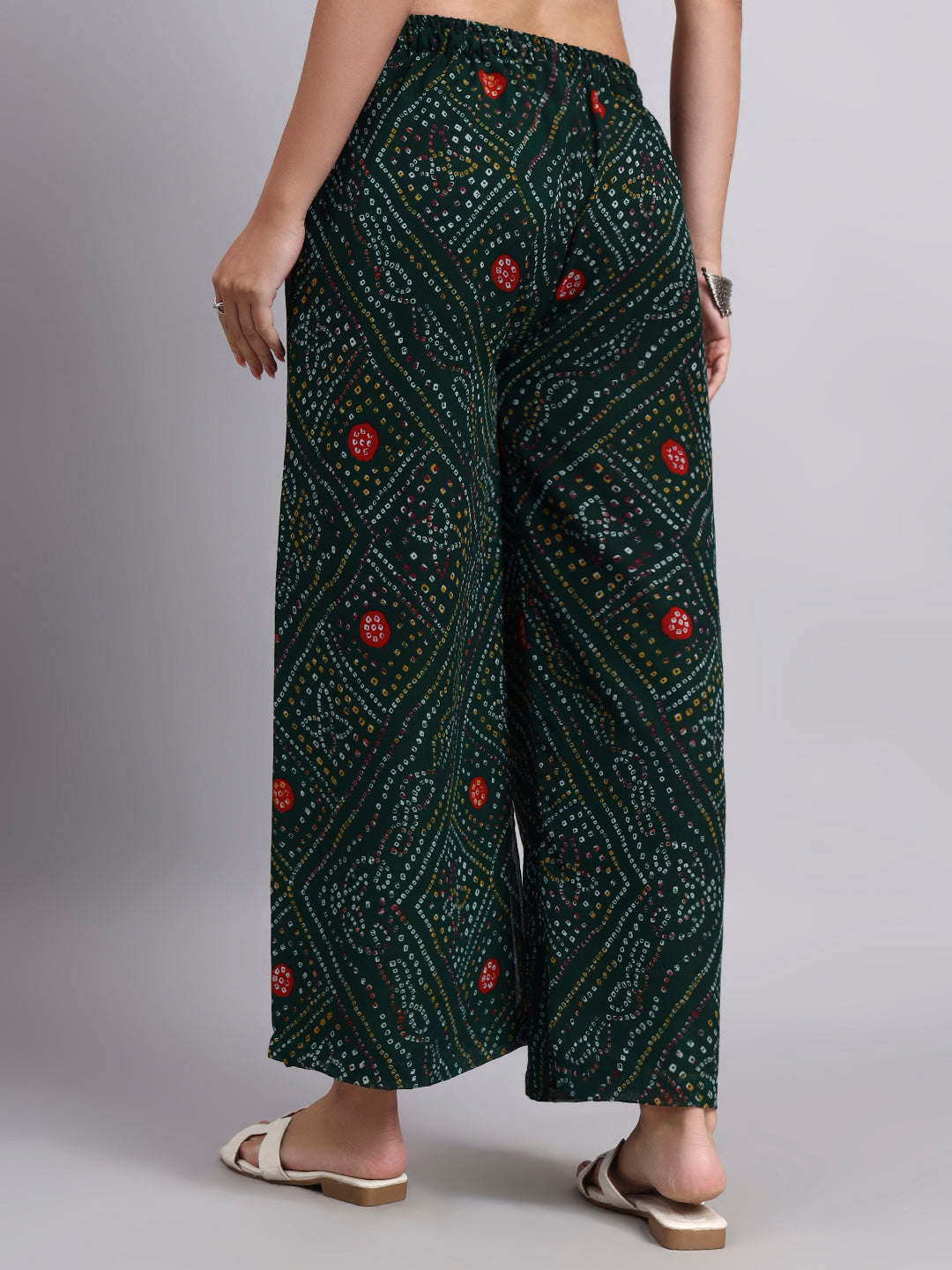 Women’s Bandhani Printed Palazzo Pants