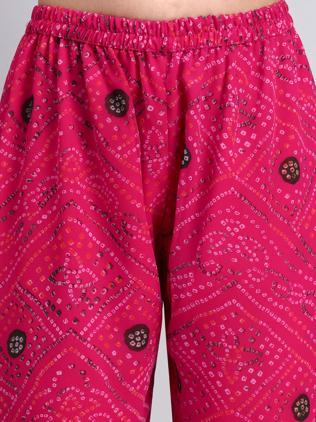 Women’s Bandhani Printed Palazzo Pants