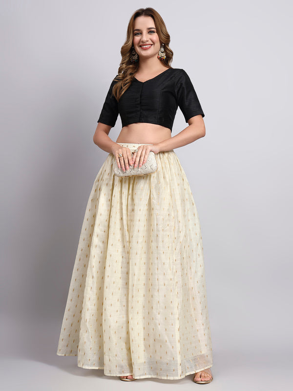 Ivory Gold Skirt