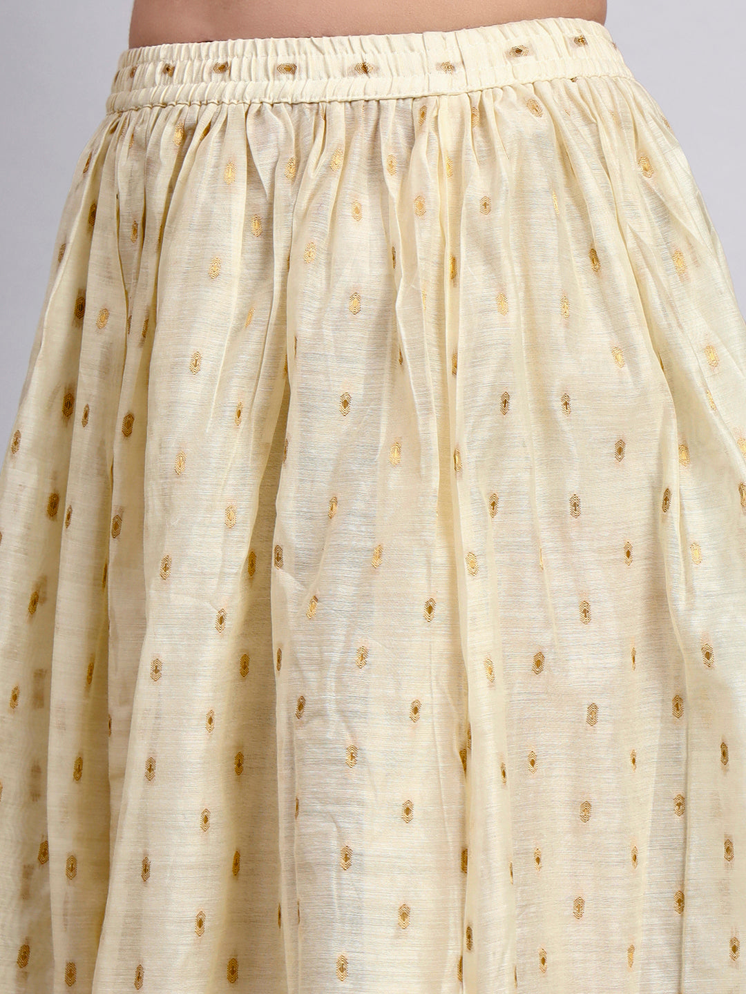 Ivory Gold Skirt