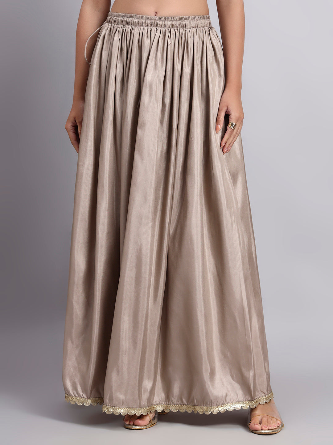 Biscuit Flared Skirt