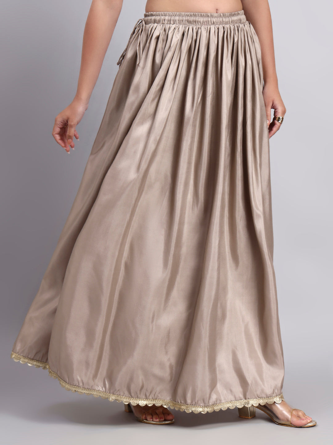 Biscuit Flared Skirt