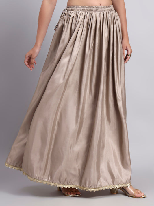 Biscuit Flared Skirt