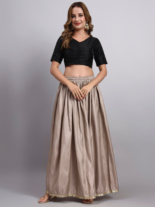 Biscuit Flared Skirt